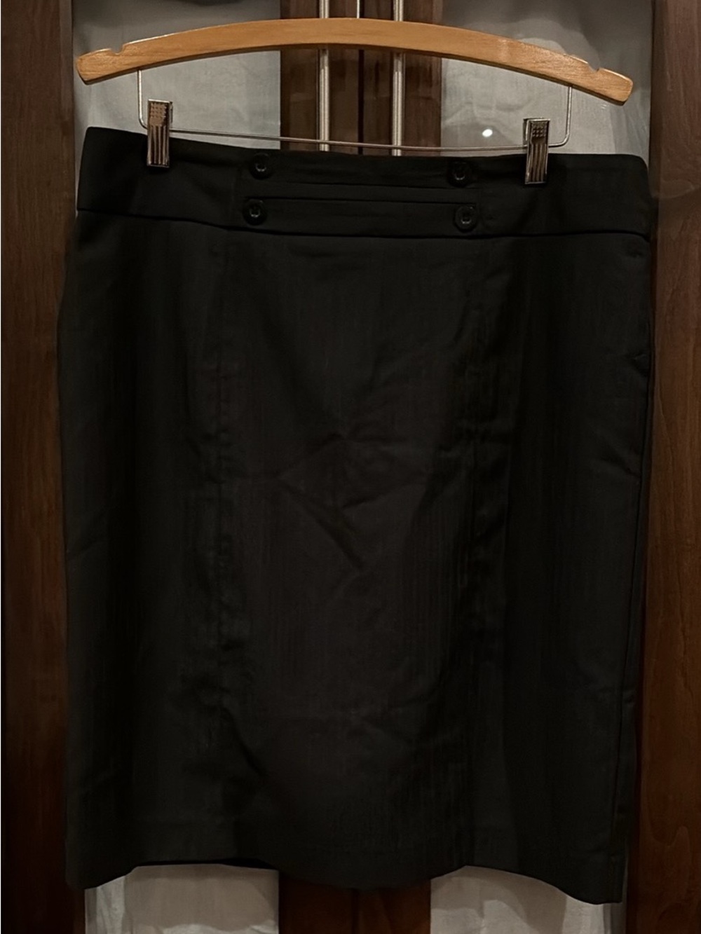 Classic Black Women's Pencil Skirt